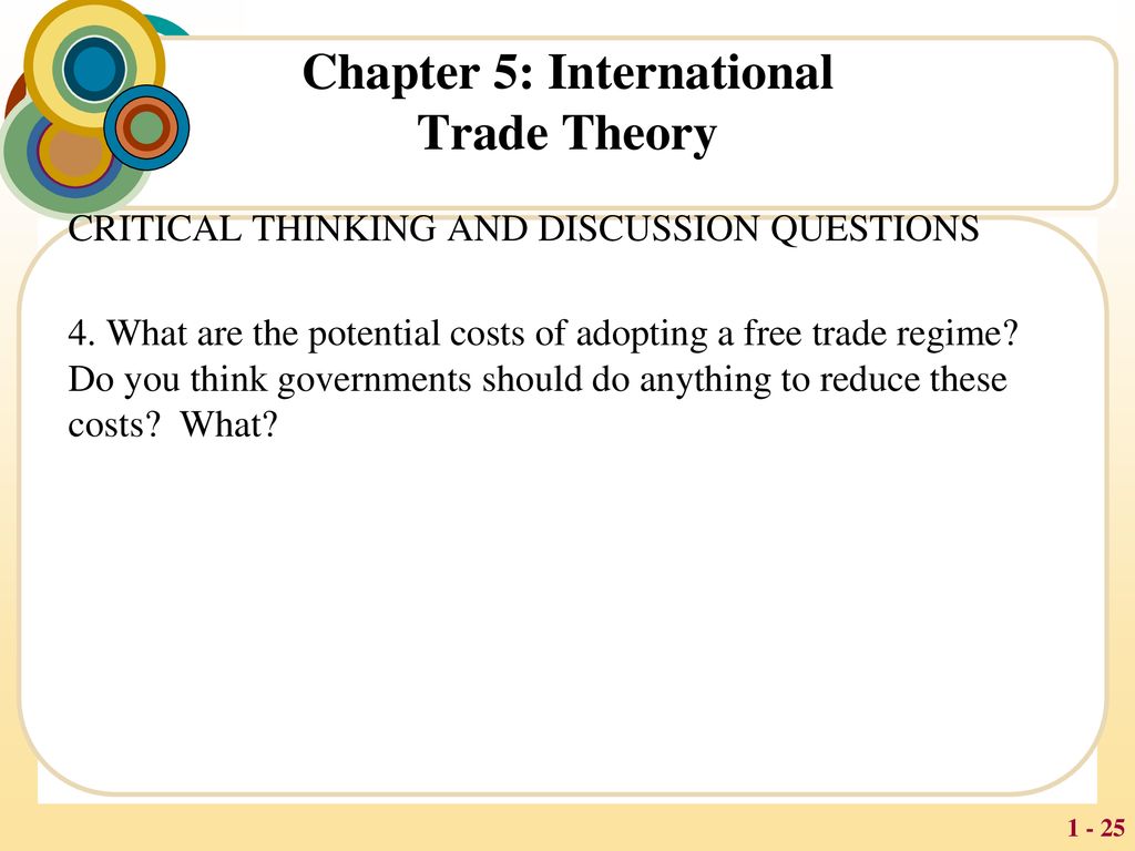 International Trade Theory - ppt download